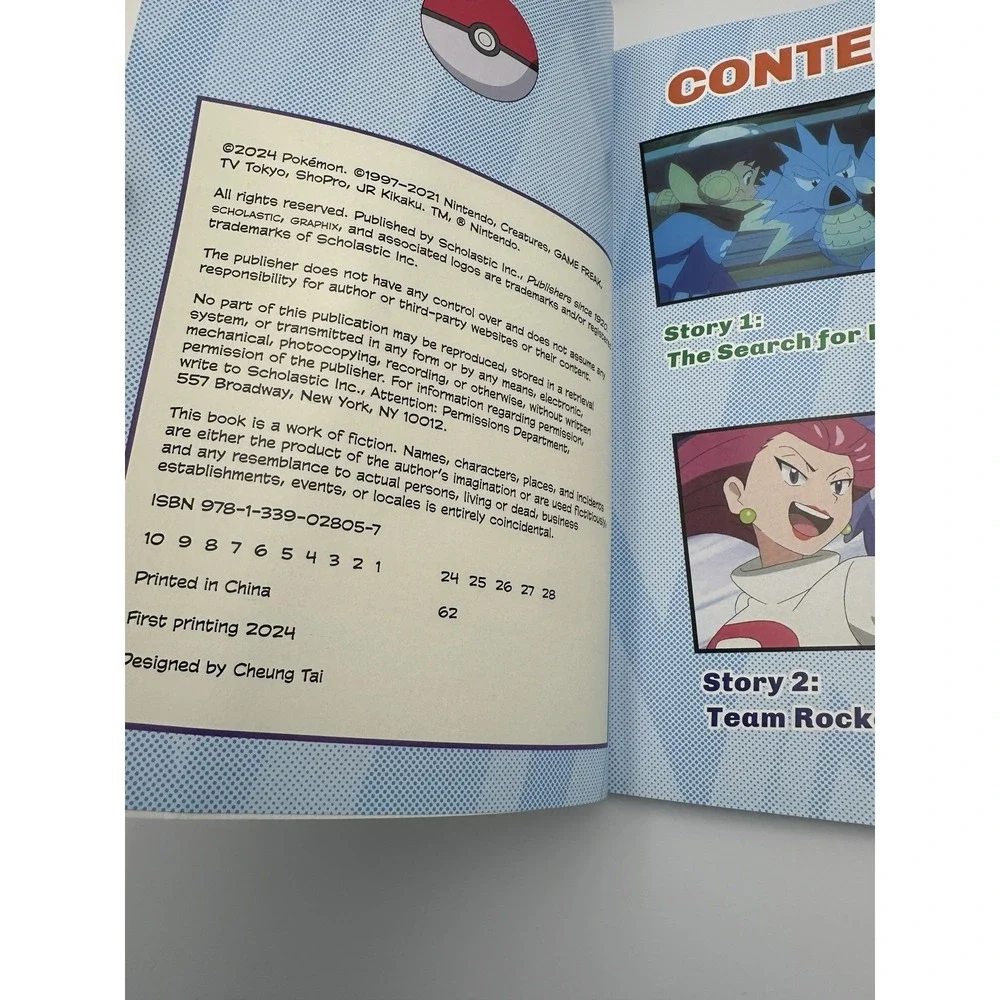 POKEMON Grand Trial Showdown/ Underwater Mission Graphic adventures Books Comics